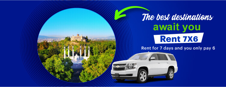 Rent for 7 days and only pay 6